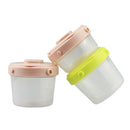 Portable Milk Powder Bottle 3-Layers Formula Dispenser Food Container Box