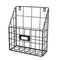 Wire Mail Basket - Wall Mounted Hanging Folder/Document Organizer - Economi U1L1