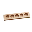 Chinese Traditional Mini Wooden Mid-autumn Festival Mooncake Mold -Flower