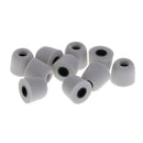 10 Pairs Medium Size Replacement Foam Earbud Memory Eartips Replacement For All