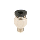 PC4 M6 Straight Pneumatic Adapter Outer Diameter 4MM Through Joint