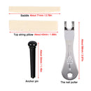 Acoustic Guitar Nail Picker Nail Puller Guitar String Pillow Instrument Set