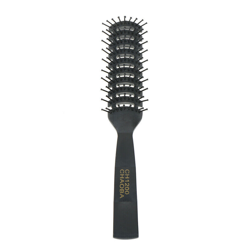 Anti-Static Brush Barber Hairdressing Beauty Styling Tool Plastic Massage Com Gw