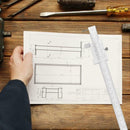 0-200mm Vernier Caliper Gauge Digital Stainless Steel Micrometer Measuring Tool