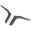Car Steering Wheel Decoration Cover Trim Carbon Fiber Style Stickers for BM