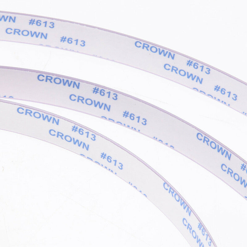 2Pcs/Set Durable Miter Saw Track Tape Measure Self Adhesive Backing Metric Steel