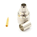 New N-Type Crimp Plug Male Cable Straight RF Connector For LMR400 RG8 FT