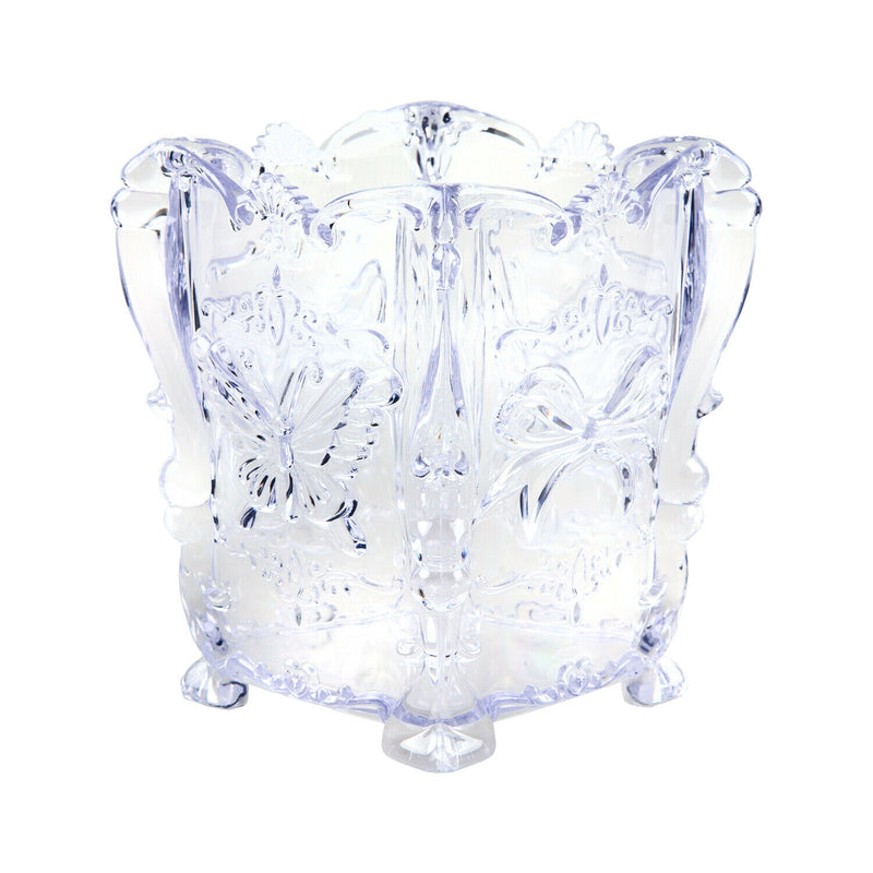 Makeup Storage Box Case Holder Brush Pen Organizer Decorative Acrylic Clear T6R8