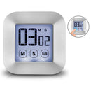 Kitchen Timer 0-99 Minutes Touch Screen LCD Backlight Digital Timer Ala WTW