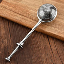 Tea ball tea infuser stainless steel long handle tea strainer filter tea inte BX