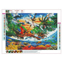 5D DIY Full Drill Diamond Painting Cartoon Sailing Ship Cross Stitch Kits