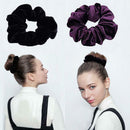 12pcs Velvet Scrunchies Girls Elastic Rubber Band Hair Rope Ponytail Holder A