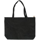 Women's Leather Satchel Shoulder Bag Leather Handbag Big Zipper (Black) H2R1