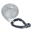 12.7mm Soft shackle sleeve Fiber synthetic Winch recovery rope 38000LBS