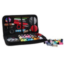 138pcs/set Home Travel Sewing Kit Buttons Needle Thread Pins Case Bag Craft