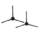 CEN540/CR120/Dibe X500 3-Arm Black Side Brushes Sweeper Robot Part 2pcs/set