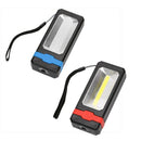 Pocket Led Flashlight Solar Power/Usb Rechargeable Torch Working Inspection P6Q9
