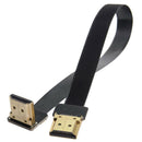 Fpv Hdmi Male To Up Angled 90D Hdmi Male Hdtv Fpc Flat Cable For Fpv Hdtv M