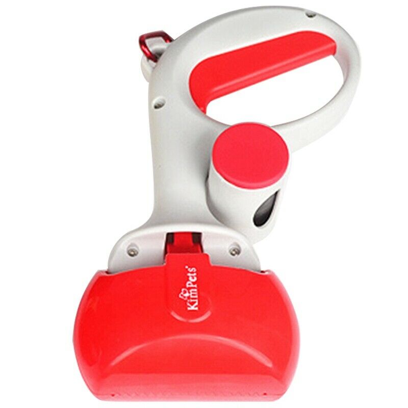 1X(Kimpets Pet Picker 2 In 1 Clip Toilet With Pet Garbage Bag Convenient Ca