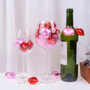36 Pieces Heart Baubles Heart Shaped Valentine's Day Decorations Tree BaubleK3Q2