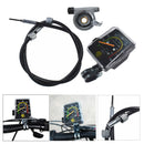 Resettable Bike Speedometer Odometer Gauges Analog Retro Classic for Exercycle
