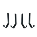 4x Motorcycle Helmet Holder Coat Hook Jacket Storage Rack Display Rack