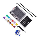 Car Truck Van 12 Way Circuit Standard ATC ATO Blade Fuse Box Block Holder
