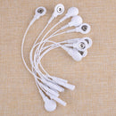 10pcs Tens  2.0mm to 3.5mm Pin Snap Connector Electrode Lead Wire Adapter Cable