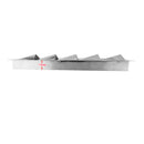 304 Stainless Steel Louver Boat Vent 5 Slots Vent 12.99x4.72x1.57'' Polished