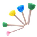 5pcs sponge brush children art diy painting tools baby drawing toys gift^ ME