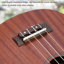 Rosewood Ukulele Bridge Set Bone And Nut Saddle Point For Ukulele Accessory