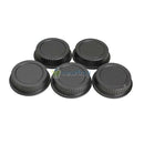 5Pcs Rear Lens Cap Dust Cover for Canon EF ES-S EOS Series Lens Black New