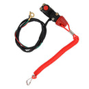 Universal Engine Emergency Stop Switch Safety Kit for 7/8'' inch Handlebar, New