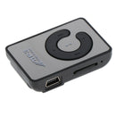 Mini Fashion Clip USB Hifi MP3 Player Support Micro SD Outdoor Black