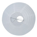 16" White Round Paper Lantern - (10 Pack)