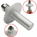 1/2inch Diamond Router Bit Wheel Half Bullnose For Hand Profiler Marble Gra
