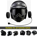 Music Intercom Helmet Headset Motorcycle Accessories Bluetooth 5.0 Waterproof