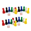 24x Colorful Chessman Chess Pieces Playing Dice Board/Card Game Accessories