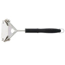 Portable BBQ Grill Brush Charcoal Gas Grilling Cleaning Brushes Scraper