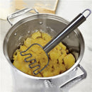 Kitchen Stainless Steel Potato Egg Masher RicerVegetable Fruit Crusher Tool3C