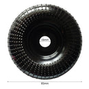 Woodworking Grinding Wheel Sanding Polishing Disc Wood Carving Tool (Black)