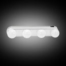 4 Bulb Led Makeup Mirror Light Suction Cup Installation Dressing Table Vani