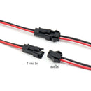10 Pair JST Plug Connector 2 Pins Male Female JST Connector Plug with Cable Wire