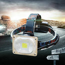 Super Bright 3000LM COB Outdoor LED Head Light Lamp Torch Headlight P8V9