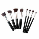 8pcs Facial Makeup Brush Powder Foudation Eyebrow Lip Eyeliner Brush Tool