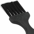 Black 4 x 4cm Plastic Flat Handle Anti Static ESD Brush