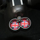fit for Mini R55 R56 R57 R58 R59 Mini Cup Mat Anti-Slip Cup Pad Union Jack Flag