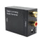 Optical Digital Stereo SPDIF Toslink Coaxial Signal to Analog Adapter (A)