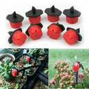 Adjustable Irrigation Drippers Emitters Micro-Sprinklers Heads 1/4 inch Dri D1Z8