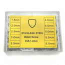 1.2Mm Stainless Steel Assorted Screws Watch Tools For Repairs Watch 10 Size G9J6